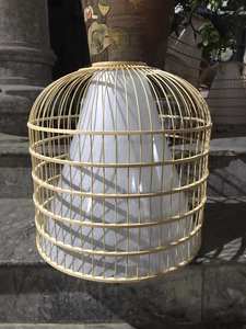 Lampe en bambou rétro VENTE CHAUDE Écologique Fait à la main Éclairage durable Design moderne Meilleur vendeur 2025 - Product Image 3