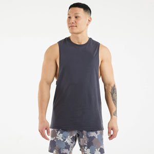 เสื้อกล้ามผู้ชายสำหรับออกกำลังกายเพาะกายยิมเสื้อถักแบบระบายอากาศได้พิมพ์ลายขนาดใหญ่พิเศษ - Product Image 5