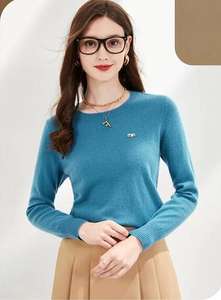 Sudadera con capucha de punto de invierno informal para mujer con cierre de cremallera Logotipo personalizado Precio al por mayor Sudadera con capucha para hombre incluida - Product Image 4