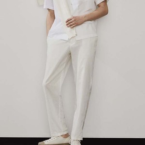 Mode décontracté respirant pantalon Polyester jeunesse affaires pantalon hommes Cheep prix sergé pantalons pour hommes, droit, rayé incurvé - Product Image 2