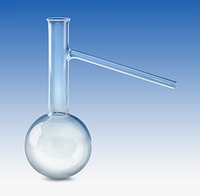 Appareil de distillation radical pour la recherche en laboratoire, en verre borosilicate 3.3, capacité 125 ml, personnalisable OEM, sépare deux liquides