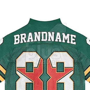 Camiseta Deportiva Retro de Hockey y Fútbol para Hombre, Transpirable, Talla Grande, Manga Corta, Diseño Atlético Vintage, Estilo Retro de Equipo - Product Image 3