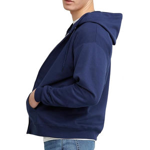 Ropa deportiva Hombres Cremallera Sudaderas con capucha Alta calidad Pedido a granel Venta al por mayor Logotipo personalizado Gimnasio Moda - Product Image 5