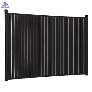Panneaux de clôture horizontaux en alliage d'aluminium pour jardin, <span class=keywords><strong>balcon</strong></span> extérieur, cour, <span class=keywords><strong>palissade</strong></span> de jardinage pour l'intimité - Product Image 3
