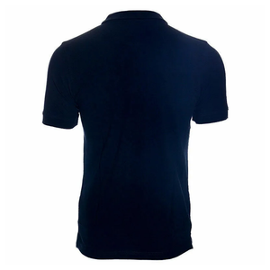 Colores lisos poliéster algodón verano transpirable manga rápida logotipo personalizado Golf impresión hombres Polo camiseta - Product Image 3