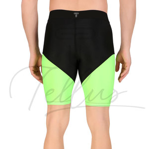 Pantalones Cortos de Compresión de Secado Rápido Ecológicos Personalizados para Hombre con Servicio OEM - Ropa Deportiva de Spandex/Nailon Sólido para Playa y Gimnasio de Otoño - Product Image 6
