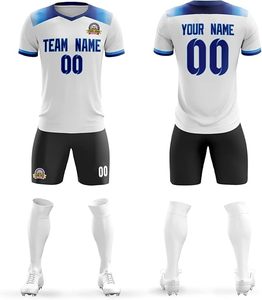 Ensemble de maillots de football personnalisé Slim Fit pour hommes sublimation complète maillots de football vente en gros de kits de vêtements de football - Product Image 5