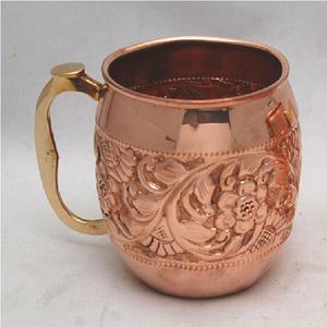 Taza Moscow Mule de Cobre Puro con Acabado de Cobre para Beber, Decoración de Mesa para Bar, Hotel, Hogar y Oficina - Product Image 4