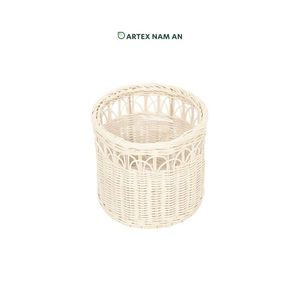 Ensemble de paniers à plantes en rotin tissé à la main avec doublure protectrice pour la décoration intérieure - Product Image 4