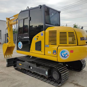 Ekskavator kecil butik bekas, ekskavator Mini <span class=keywords><strong>6</strong></span> ton <span class=keywords><strong>Komatsu</strong></span> <span class=keywords><strong>PC60</strong></span> dengan kondisi baik dan jam kerja rendah - Product Image 2