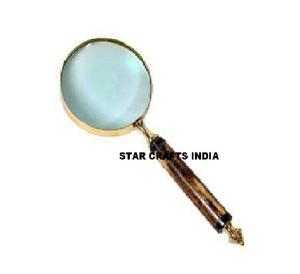 Loupe à main en os antique personnalisable Utilisation des cadeaux Optical STAR CRAFTS INDIA Loupe - Product Image 5
