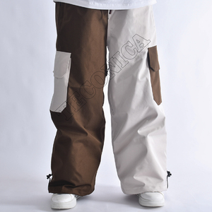 2025 nouvelle mode unisexe Ski Snowboard pantalon taille haute imperméable respirant vêtements de plein air personnalisé fermeture à glissière salopette - Product Image 2