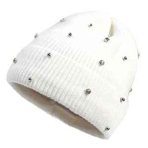 Gorro de Invierno de Alta Calidad, Fabricante de Gorros Deportivos, Gorro de Punto Personalizado con Pedrería para Hombre - Product Image 2