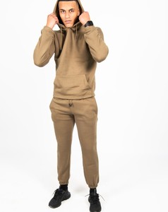 500GSM Custom <b>Embroidery</b> Logo Pullover Plain Hoodies Blank Streetwear Fleece Custom Hoodie <b>Set</b> Oversized Sweatshirt for Men - Product Image 5