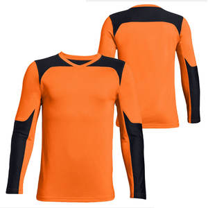 Jersey de Portero de Fútbol Sublimado de Alta Calidad, 100% Poliéster, Uniformes de Equipo Personalizados, Diseño Acolchado, Logotipo y Color Personalizados, para Hombre - Product Image 3