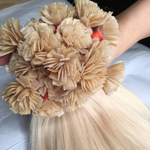 Extensiones de Cabello Vietnamita Remy de Alta Calidad, Puntas de Queratina Nano Caliente, Cutícula Alineada, Cabello Virgen Brasileño, Envío Mundial - MOQ 300 Gramos - Product Image 1