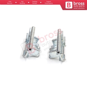 BSR27 Clips de finition de câble de lève-vitre de toit ouvrant, supports métalliques gauche et droit pour 206 206+ 207 842461 - Product Image 4