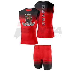 ชุดฝึกเต้นชุดออกกำลังกายสีล้วนชุดติดตามแบบระบายอากาศ - Product Image 1