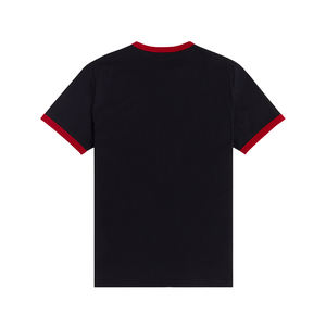 Imprimé personnalisé 100% coton T-shirt pour hommes décontracté qualité multicolore motif solide tissu tricoté 180 GSM - Product Image 2