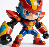 Service de prototypage rapide OEM ODM, figurines d'action personnalisées, dessin de personnages de dessins animés, impression 3D, prototype en plastique, modèle Wanwei