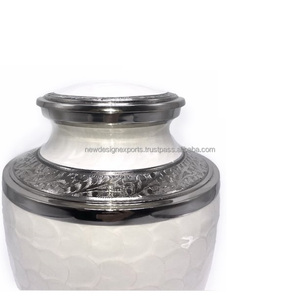 Urna de cremación para cenizas de humanos, urna funeraria de cremación hecha a mano con elegantes acabados para Honor y recuerdo de su ser querido - Product Image 2