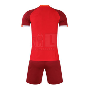 Meilleure vente pas cher prix uniforme de football 100% Polyester évacuation de la transpiration et respirant couleurs et Logo personnalisés Service OEM fabriqué au Pakistan - Product Image 2