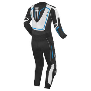 Diseño de carreras de Moto de alta calidad Impresión de logotipo Traje de carrera de cuero de motocicleta Traje de carreras de motorista Último estilo Traje de bicicleta de motor Ronpex - Product Image 2