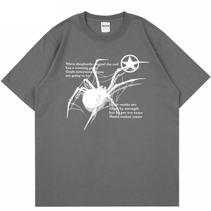 T-shirts pour hommes imprimés surdimensionnés 100% coton - Product Image 5