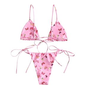 Nouveauté : Ensemble de bikini pour femmes, motif animalier |   Logo avant personnalisable |   Vêtements de plage tendance |   Approvisionnement en gros - Product Image 1