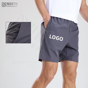 Hot Sale <b>Men's</b> Sports Workout Fitness Running Gym Streetwear Casual <b>Shorts</b> Breathable Customized Logo Solid <b>Pattern</b> <b>Men</b> Summer - Product Image 6