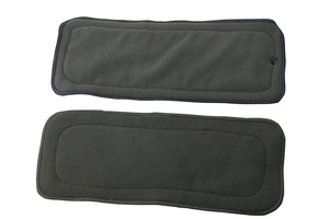 Inserti per Pannolini in Carbone di Bambù Super Assorbenti per Neonati e Bambini Piccoli, con Bottoni a Pressione, 4 Strati, Prevenzione Perdite 3D - Product Image 2