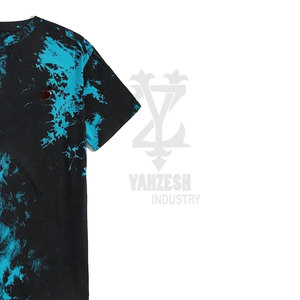 เสื้อยืดคอกลมผู้ชายแบบขายส่ง สกรีนโลโก้ได้ตามสั่ง ทรงโอเวอร์ไซส์ ผลิตจากผ้าฝ้าย 95% และใยไผ่ 5% แบบถัก - Product Image 5