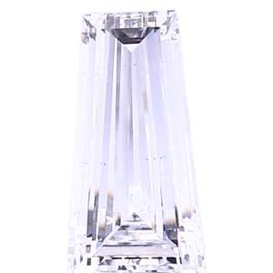 เพชรทรงบาแกตต์ปลายเรียว 1 กะรัต E VVS2 ได้รับการรับรองจาก IGI แบบหลวม ทรงบาแกตต์ปลายเรียว - Product Image 2