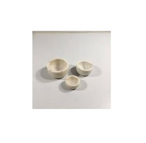 Bol en marbre de luxe de haute qualité 2 pièces bol de service en marbre de conception moderne pour les bols en marbre de conception chaude pour l'utilisation d'ustensiles de cuisine - Product Image 4