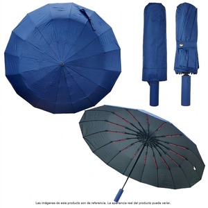 Ombrello Pieghevole Antivento Completamente Automatico di Alta Qualità con Tessuto in Nylon, Diametro Aperto 110cm, Design Portatile da Viaggio, Confezione da 36 Pezzi - Product Image 1