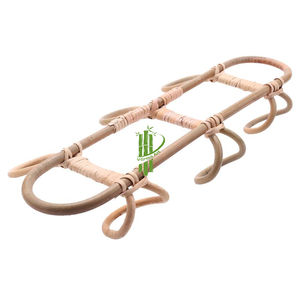 2025 Nouveau design Cintres en bambou faits à la main Artisanat direct d'usine - Product Image 1