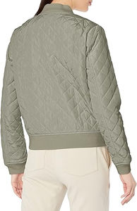 Blouson d'hiver pour femme, nouvelle mode, manches longues, décontracté, fermeture éclair, respirant, chaud, rembourré en coton, tricoté, écologique - Product Image 6