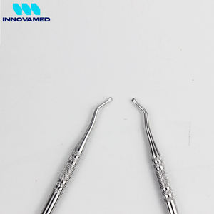 Curettes et limes à ongles incarnés double face en acier inoxydable de 5.5 pouces Outils de podiatrie durables Nettoyeur d'ongles incarnés - Product Image 4