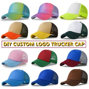 Casquettes de camionneur en mousse multicolore Logo personnalisé sport hip hop casquettes snapback Hommes femmes casquette de baseball respirante - Product Image 2