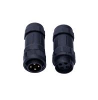 Prise circulaire à déconnexion rapide de type Push Lock, contact en cuivre de qualité industrielle 40A IP67