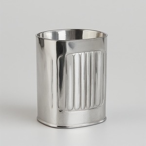 Soporte de cepillo de dientes de metal hecho a mano con acabado de níquel cepillado Diseñado para interiores de baño elegantes y utilidad diaria. - Product Image 4