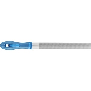 Lima de taller DIN 7261, 200 mm de longitud, sección transversal de 20x6 mm, corte de 2 semirredondos, 2K-Ergo, raspador PFERD - Product Image 1