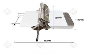 Laminadora de Masa Manual para Panaderí<span class=keywords><strong>a</strong></span> y Croissant - Product Image 5