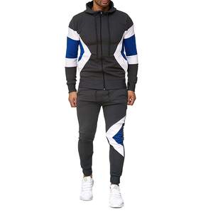 Survêtements de sport pour hommes, personnalisés, imprimés, réversibles, coupe-vent, légers, respirants, avec patchwork - Product Image 3