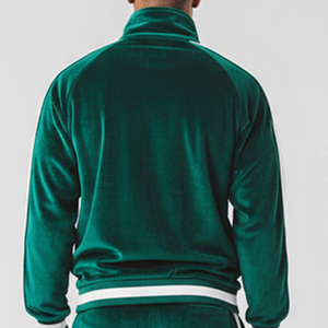 Conjunto Deportivo de Terciopelo para Hombre, 2 Piezas, Ropa Deportiva para Otoño, Traje con Capucha de Terciopelo - Product Image 5