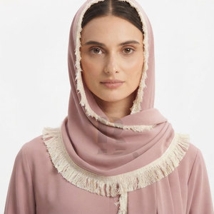 Robe de prière douce pour femmes, tenue de prière islamique musulmane modeste, longue, ample, avec capuche, pour un culte quotidien confortable - Product Image 5