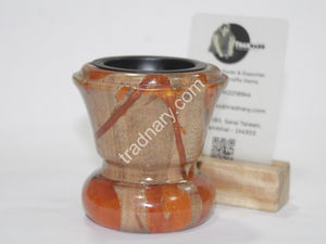 เครื่องเผาเครื่องหอม mubkhoor ทำจากไม้เรซินเครื่องหอมใช้งานในร่มสำหรับ ramadan Eid tradnary Exim Pvt Ltd - Product Image 3