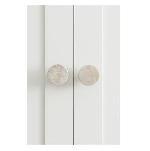 2 boutons de porte en porcelaine blanche en marbre antique d'époque unique, vente à chaud de boutons en marbre avec taille de forme de couleur personnalisée - Product Image 3