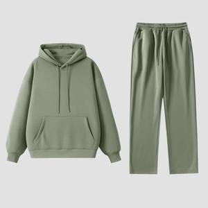 Femmes Ensembles Hoodies Pantalon Casual Wear Costume Sportswear Costume Couleur Unie Pull + Pantalon Costume Automne et Hiver - Product Image 4