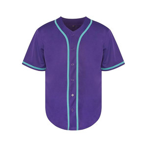 Cantidad Venta caliente Jersey de béisbol para adultos Tela de alta calidad hecha Jersey de béisbol transpirable - Product Image 2